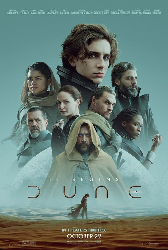 Three Dune Movies based on Frank Herbert's books on the way!!